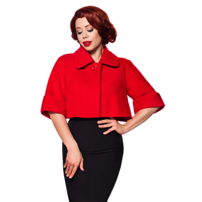 BELSIRA Belsira Premium Wolljäckchen rot