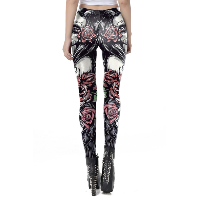 OCULTICA Día de Muertos Leggings schwarz