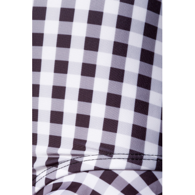 BELSIRA Bikinihöschen schwarz/weiss