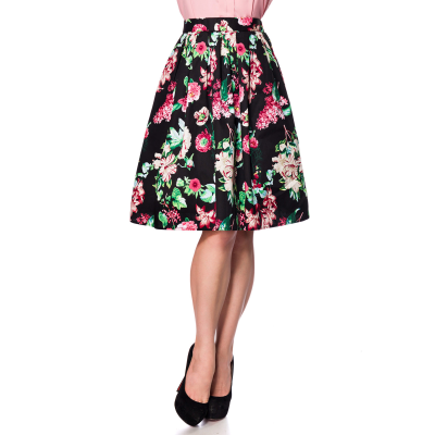 BELSIRA ausgestellter Vintage Rock black / colored