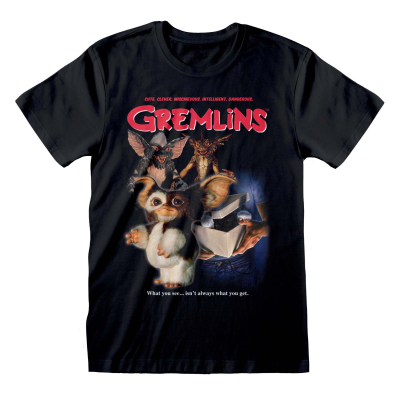 " Gremlins - Homeage Style (Unisex Black T-Shirt)  black