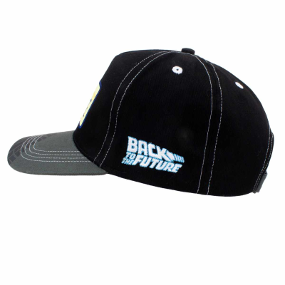 Back To The Future - Outta Time (Unisex Black Snapback Cap)  Schwarz