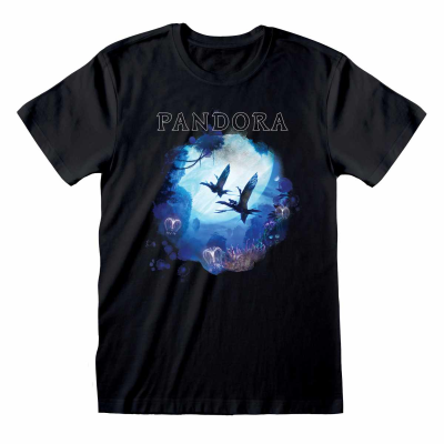 Avatar 2 - Pandora (Unisex Black T-Shirt)  Schwarz