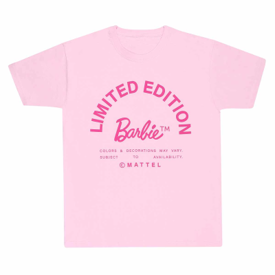 ** Barbie - Limited Edition (Unisex Pink T-Shirt)  ** Pink
