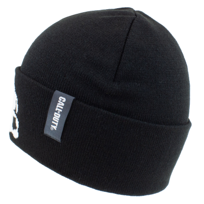 Call Of Duty - Entartica Skull (Unisex Black Beanie)  black