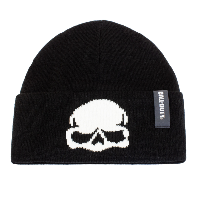 Call Of Duty - Entartica Skull (Unisex Black Beanie)  Schwarz