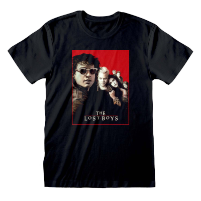 Lost Boys - Poster (Unisex Black T-Shirt)  black