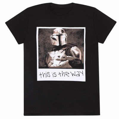 ** Star Wars: Mandalorian - Clan (Unisex Black T-Shirt)  ** Schwarz
