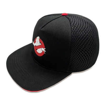 Ghostbusters - Logo (Unisex Black Snapback Cap)  Schwarz