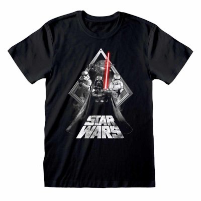 Star Wars - Galaxy Portal (Unisex Black T-Shirt)  Schwarz