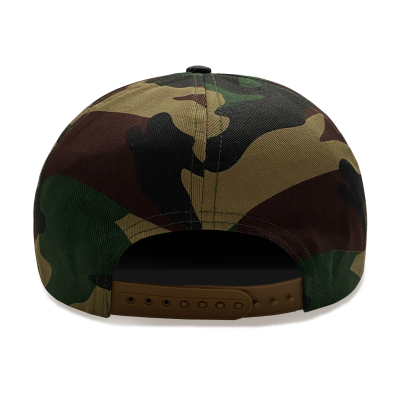 Jurassic Park - Gold Logo Camo (Unisex Multi  Snapback Cap)  multi