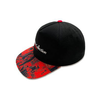 Junji-Ito - Logo And Printed (Unisex Black Baseball Cap)  Schwarz