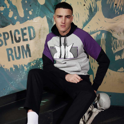 Pokemon - Gengar Shadow (Unisex Heather Grey Pullover Hoodie)  Heather Grey