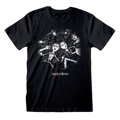 ** Junji-Ito - Crawling (Unisex Black T-Shirt)  ** Schwarz