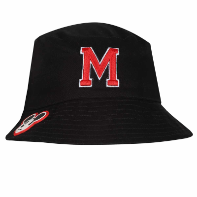Disney Mickey And Friends - Disney Mickey Logo (Unisex Black Bucket Hat)  black