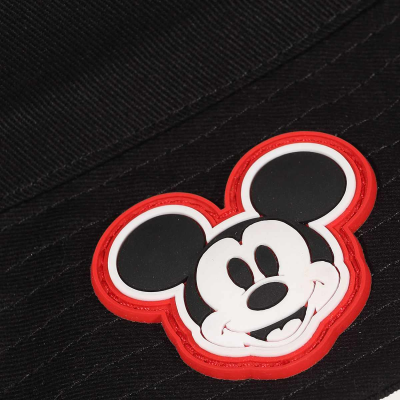 Disney Mickey And Friends - Disney Mickey Logo (Unisex Black Bucket Hat)  black