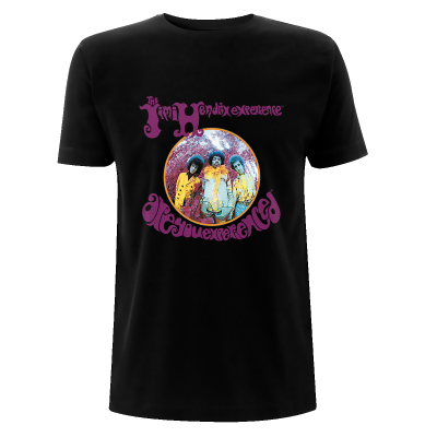 Jimi Hendrix - Are You Experienced (Unisex Black T-Shirt)  Schwarz