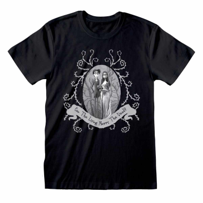 Corpse Bride - Dead Wedding (Unisex Black T-Shirt)  Schwarz