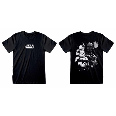 Star Wars - Collage (Unisex Black T-Shirt)  Schwarz