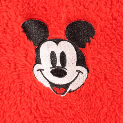 Disney Mickey - Logo Dressing Gown (Unisex Red Dressing Gown)  red