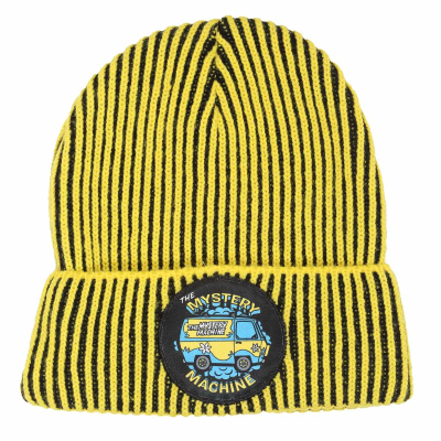 ** Scooby Doo - Mystery Machine (Unisex Yellow Beanie)  ** Yellow