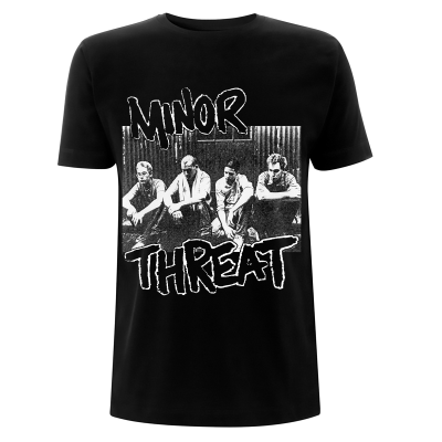 Minor Threat - Xerox (Unisexs Black T-Shirt)  Schwarz