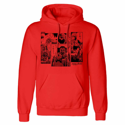 ** Junji-Ito - Melting (Unisex Red Pullover Hoodie)  ** Rot