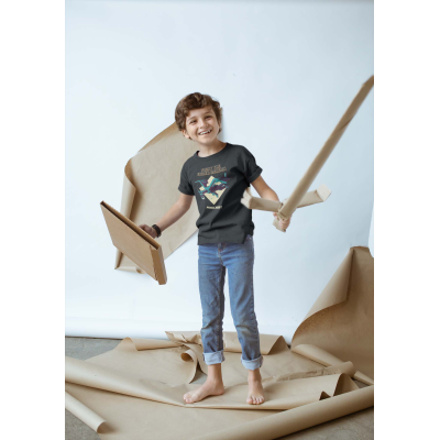 Minecraft - Ender Dragon (Unisex Black T-Shirt) 3-4 Years black