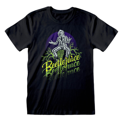 Beetlejuice - Triple B (Unisex Black T-Shirt)  Schwarz
