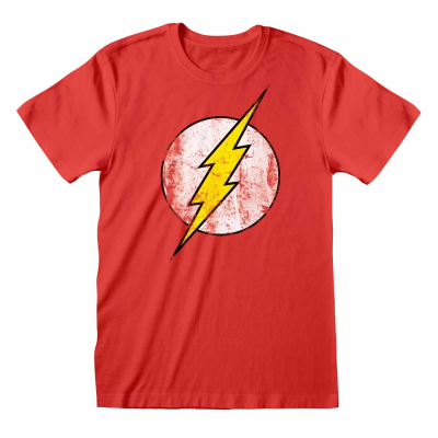 DC Comics Flash - Logo (Unisex Red T-Shirt)  red