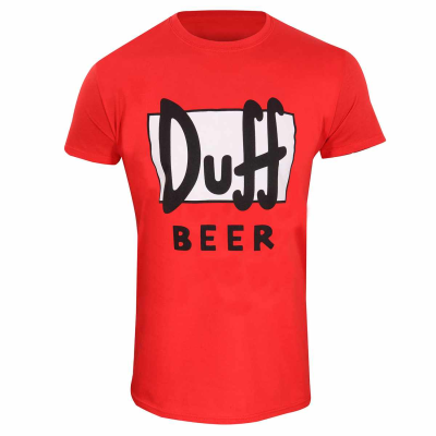 The Simpsons - Duff red