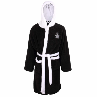 Nightmare Before Christmas - Jack Skellington Dressing Gown (Unisex Black Dressing Gown)  Schwarz