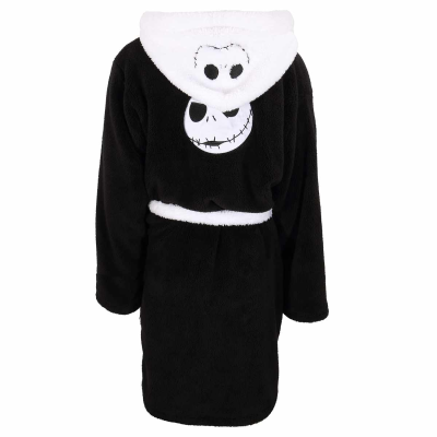 Nightmare Before Christmas - Jack Skellington Dressing Gown (Unisex Black Dressing Gown)  Schwarz