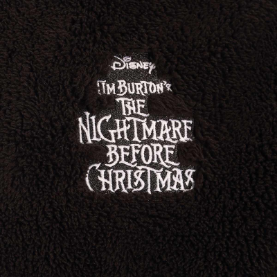 Nightmare Before Christmas - Jack Skellington Dressing Gown (Unisex Black Dressing Gown)  Schwarz
