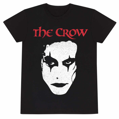 The Crow - Face (Unisex Black T-Shirt)  Schwarz