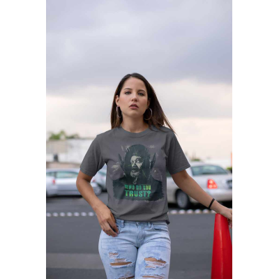 ** Marvel Studios Secret Invasion - Who Do You Trust (Unisex Charcoal T-Shirt)  ** Charcoal
