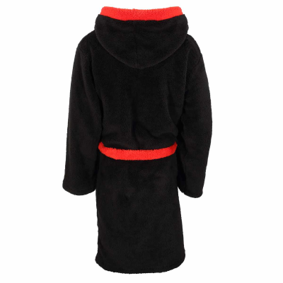 Marvel Comics - Classic Logo Dressing Gown (Unisex Black Dressing Gown)  black