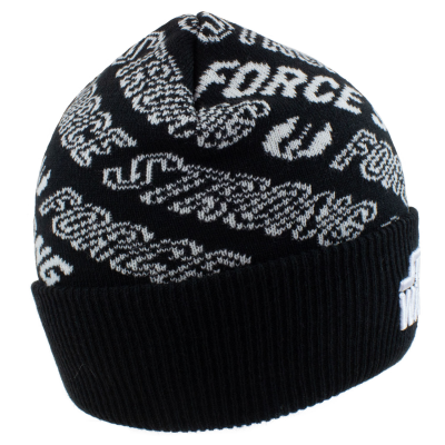 Star Wars - Force Repeat (Unisex Black Beanie)  Schwarz