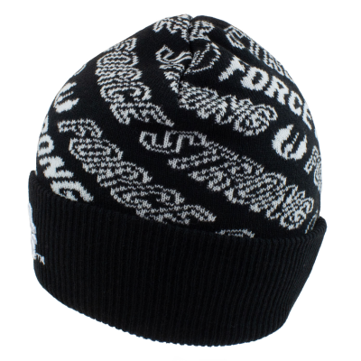 Star Wars - Force Repeat (Unisex Black Beanie)  Schwarz