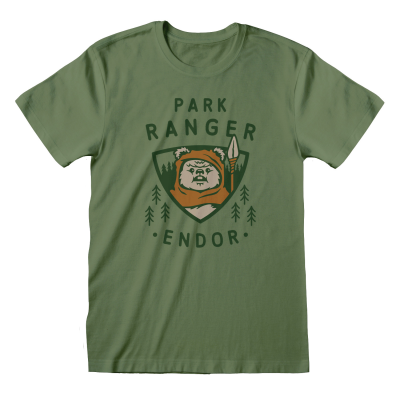 Star Wars - Endor Park Ranger (Unisex Green T-Shirt)  Grün