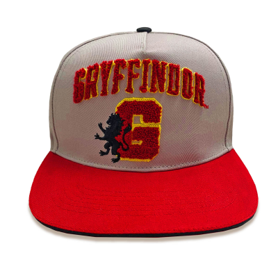 Harry Potter - College Gryffindor (Unisex Grey Snapback Cap)  Degree