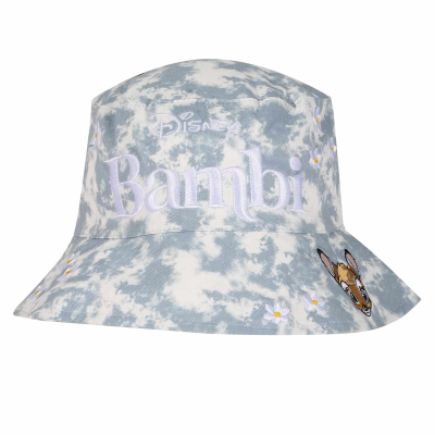 Disney Bambi - Tie Dye (Unisex Blue Tie Dye Bucket Hat)  Blue Tie Dye