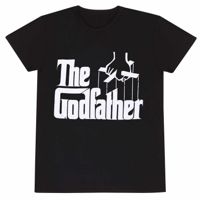 Godfather, The - Logo (Unisex Black T-Shirt)  black