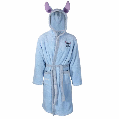 Disney Lilo And Stitch - Stitch Dressing Gown (Unisex Blue Dressing Gown)  Blau