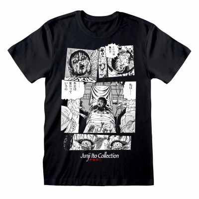 Junji-Ito - Surgery (Unisex Black T-Shirt)  black