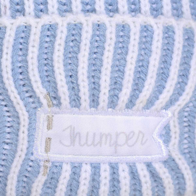 Disney Bambi - Bambi Thumper (Unisex Blue Beanie Pom)  Blau