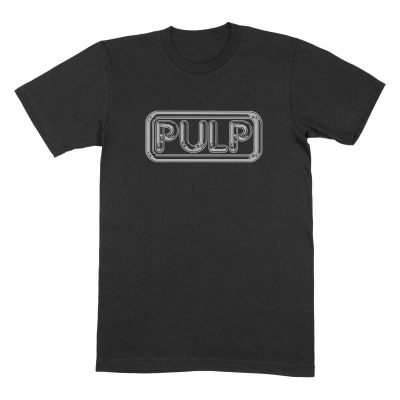 Pulp - Different Class Logo (Unisex Black T-Shirt)  Schwarz