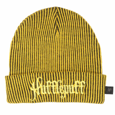 Harry Potter - Hufflepuff House (Unisex Yellow Beanie)  Yellow
