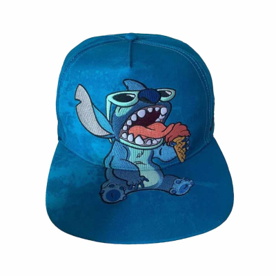 Disney Lilo And Stitch - Stitch (Unisex Blue Snapback Cap)  Blau