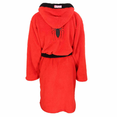 Marvel Comics Spider-Man - Classic Logo (Unisex Red Dressing Gown)  red